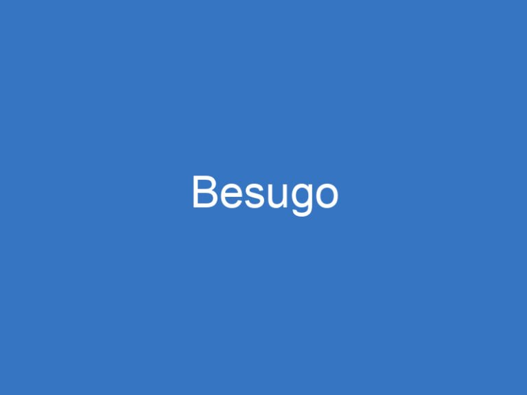 Besugo