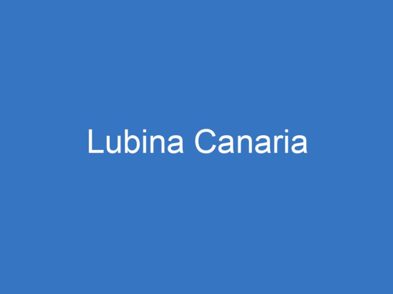 Lubina Canaria