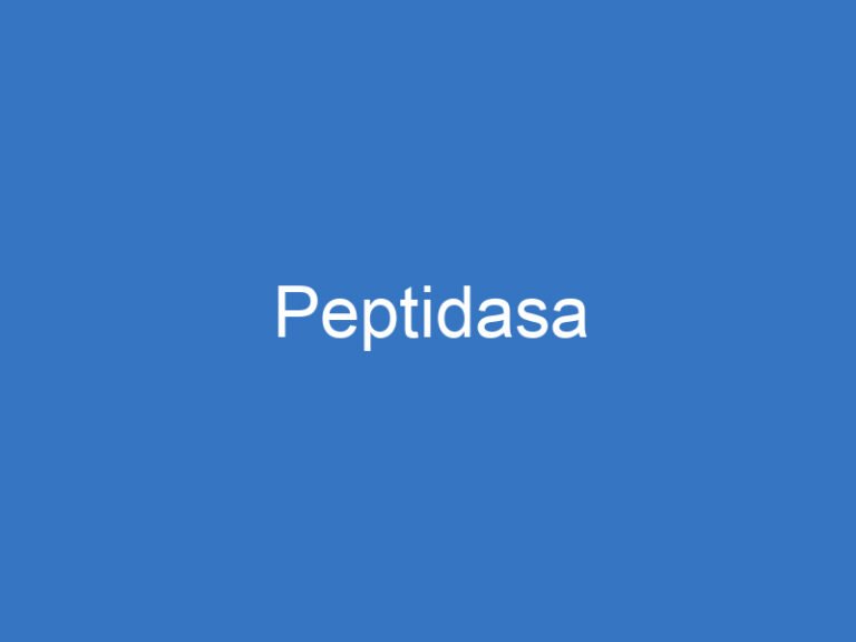 Peptidasa