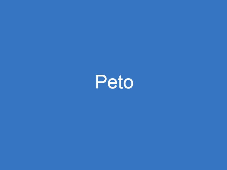 Peto