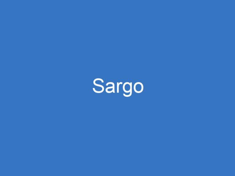 Sargo